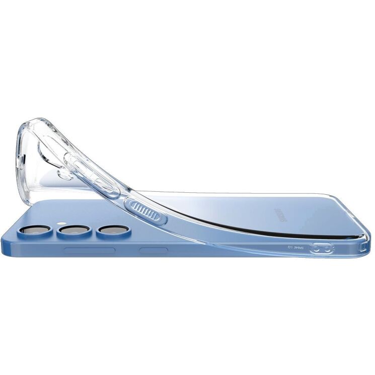 Защитный чехол Spigen (SGP) Liquid Crystal для Samsung Galaxy S25 Plus (S936) ACS08974 - Crystal Clear: фото 7 из 15