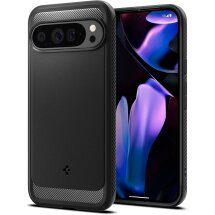 Защитный чехол Spigen (SGP) Rugged Armor для Google Pixel 9 Pro XL - Black: фото 1 из 16