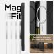 Защитный чехол Spigen (SGP) Rugged Armor (MagFit) для Apple iPhone 16 - Matte Black (360798B). Фото 12 из 14