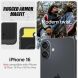 Защитный чехол Spigen (SGP) Rugged Armor (MagFit) для Apple iPhone 16 - Matte Black (360798B). Фото 8 из 14