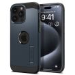 Защитный чехол Spigen (SGP) Tough Armor (MagFit) для Apple iPhone 15 Pro - Metal Slate (339527M)