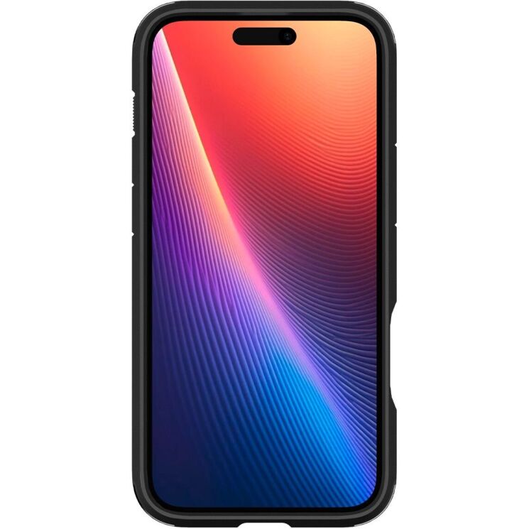 Защитный чехол Spigen (SGP) Tough Armor (MagFit) для Apple iPhone 16 - Gunmetal: фото 4 из 17