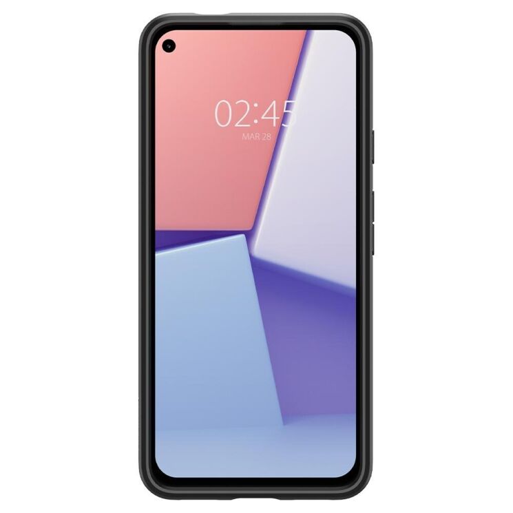 Захисний чохол Spigen (SGP) Ultra Hybrid для Google Pixel 5a - Matte Black: фото 6 з 14