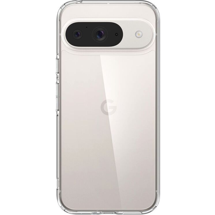 Защитный чехол Spigen (SGP) Ultra Hybrid для Google Pixel 9 / 9 Pro - Crystal Clear: фото 2 из 14