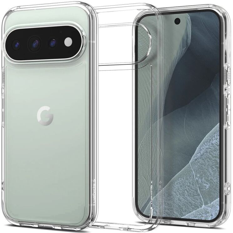 Защитный чехол Spigen Ultra Hybrid для Google Pixel 11 Pro XL (ACS11450) - Crystal Clear: фото 1 из 12