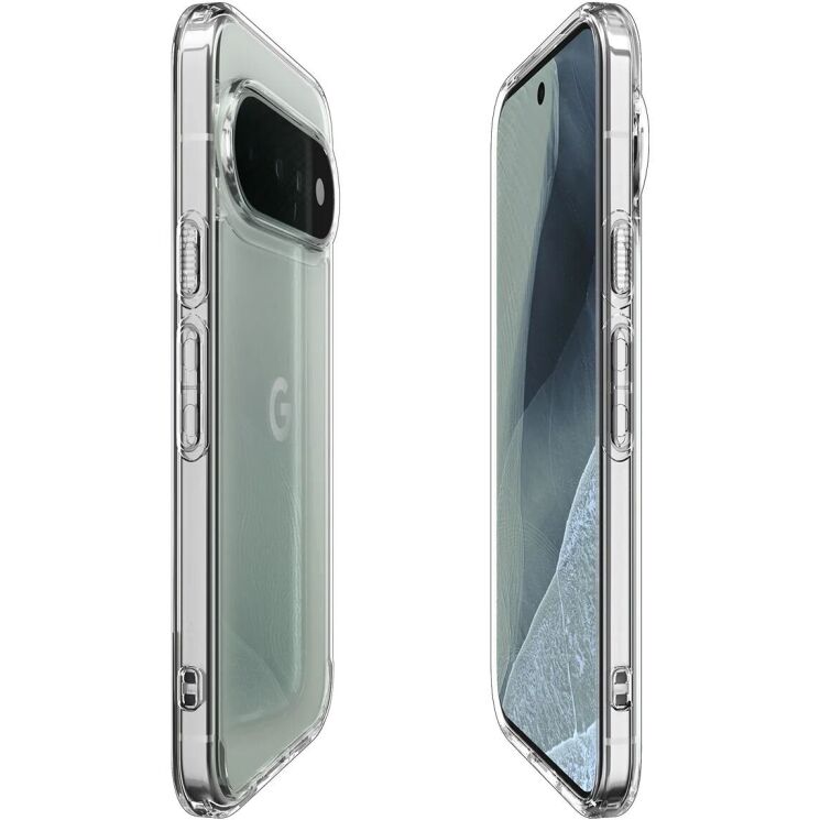 Защитный чехол Spigen Ultra Hybrid для Google Pixel 11 Pro XL (ACS11450) - Crystal Clear: фото 4 из 12