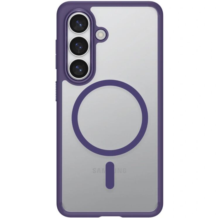 Захисний чохол Spigen Ultra Hybrid (MagFit) для Samsung Galaxy S26 (S942) ACS11220 - Deep Purple: фото 3 з 14