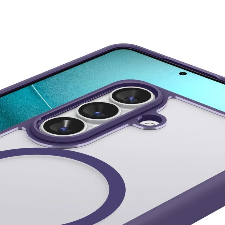 Захисний чохол Spigen Ultra Hybrid (MagFit) для Samsung Galaxy S26 (S942) ACS11220 - Deep Purple: фото 6 з 14