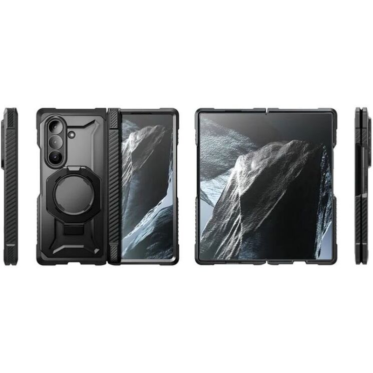 Защитный чехол Supcase UB Grip Magnetic для Samsung Galaxy Fold 8 Ultra (843439162198) - Black: фото 5 из 11