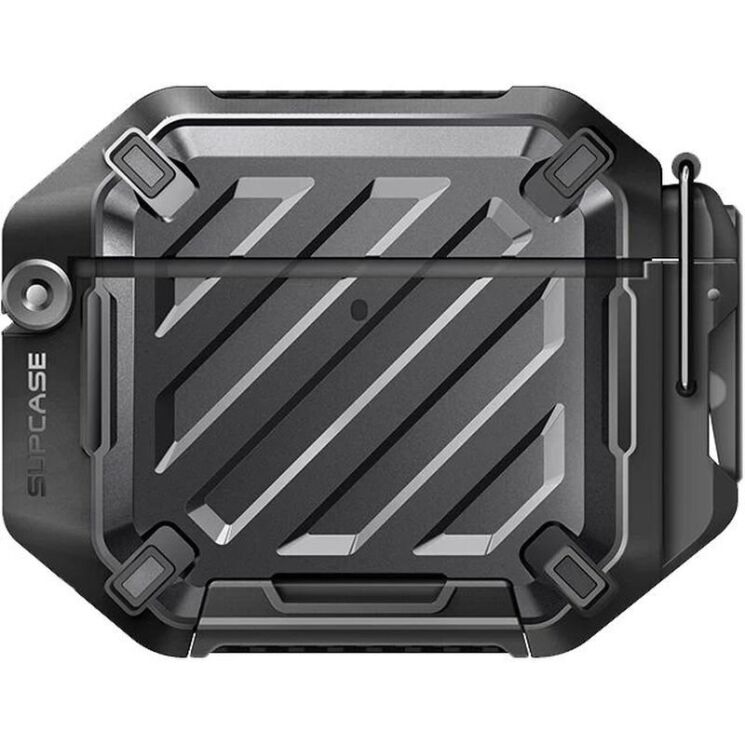 Защитный чехол Supcase Unicorn Beetle Pro Rugged Case (FH) для Apple AirPods 4 - Black: фото 2 из 10
