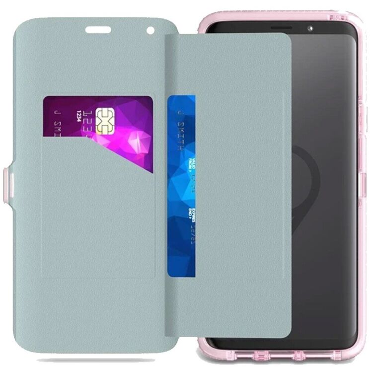 Захисний чохол Tech21 Evo Wallet для Samsung Galaxy S9 (G960) T21-5961 - Pink: фото 3 з 4