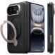 Защитный чехол TORRAS Ostand Q3 VegSkin with MagSafe (FF) для Apple iPhone Duo - Black (435065B). Фото 1 из 6