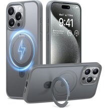 Защитный чехол TORRAS Upro Case для Apple iPhone 15 Pro - Titanium Grey: фото 1 из 7