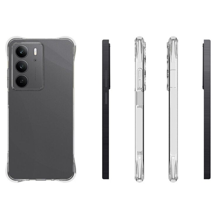 Защитный чехол UniCase AirBag для Realme C75 - Transparent: фото 5 из 5