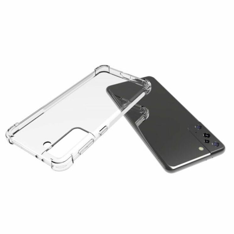 Защитный чехол UniCase AirBag для Samsung Galaxy S21 Plus - Transparent: фото 4 из 5