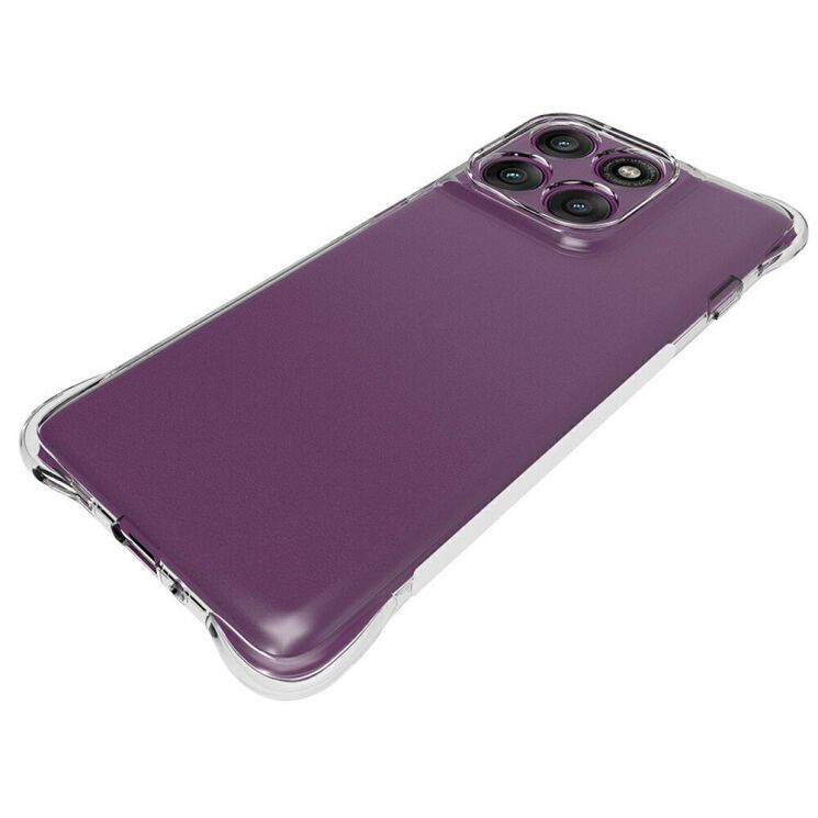 Защитный чехол UniCase AirBag Flow для Motorola Edge 60 Pro - Transparent: фото 3 из 5