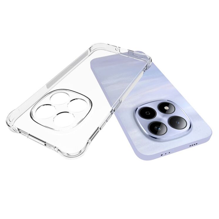 Защитный чехол UniCase AirBag Flow для Xiaomi Redmi Note 15 Pro 5G - Transparent: фото 4 з 5