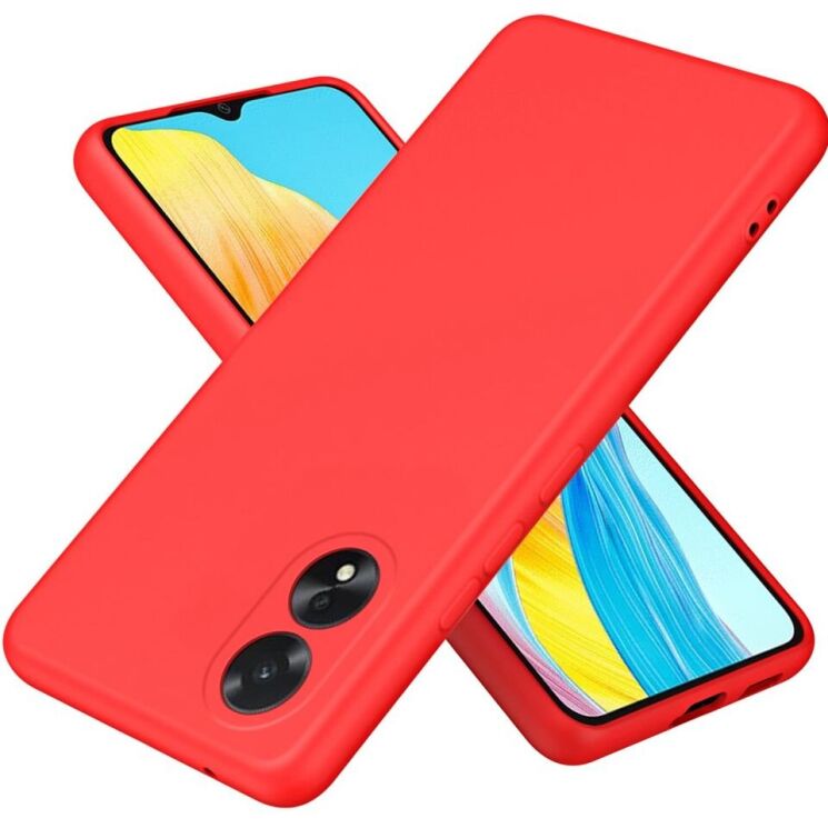 Защитный чехол UniCase Aura Cover для OPPO A38 / A18 - Red: фото 1 из 7