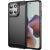 Захисний чохол UniCase Carbon для Motorola Moto G56 - Black: фото 1 з 8