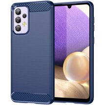 Защитный чехол UniCase Carbon для Samsung Galaxy A33 (A336) - Blue: фото 1 из 8
