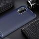 Защитный чехол UniCase Carbon для Xiaomi Mi 10 Lite - Dark Blue (226442DB). Фото 2 из 9