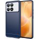 Защитный чехол UniCase Carbon для Xiaomi Poco F6 Pro - Blue (354935L). Фото 1 из 8