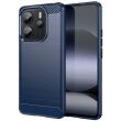 Защитный чехол UniCase Carbon для Xiaomi Redmi Note 14 4G - Blue (373424L)