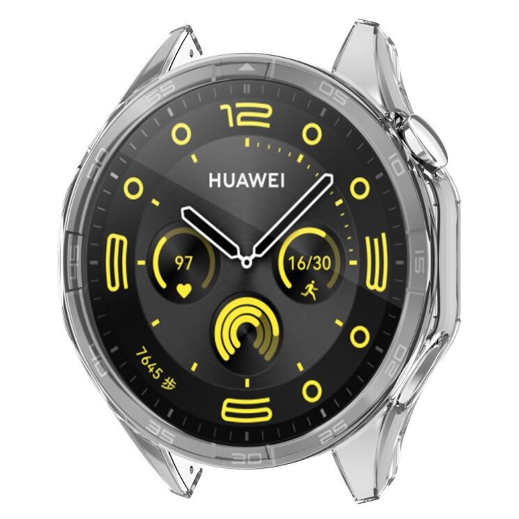 Захисний чохол UniCase Clear Cover для Huawei Watch GT 4 (46mm) - Transparent: фото 4 з 8