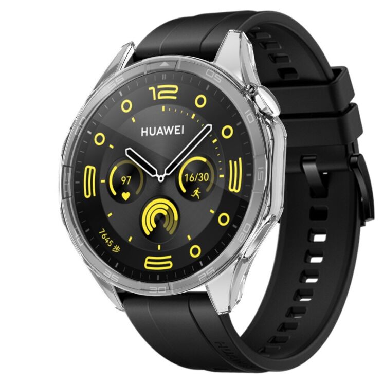Захисний чохол UniCase Clear Cover для Huawei Watch GT 4 (46mm) - Transparent: фото 8 з 8