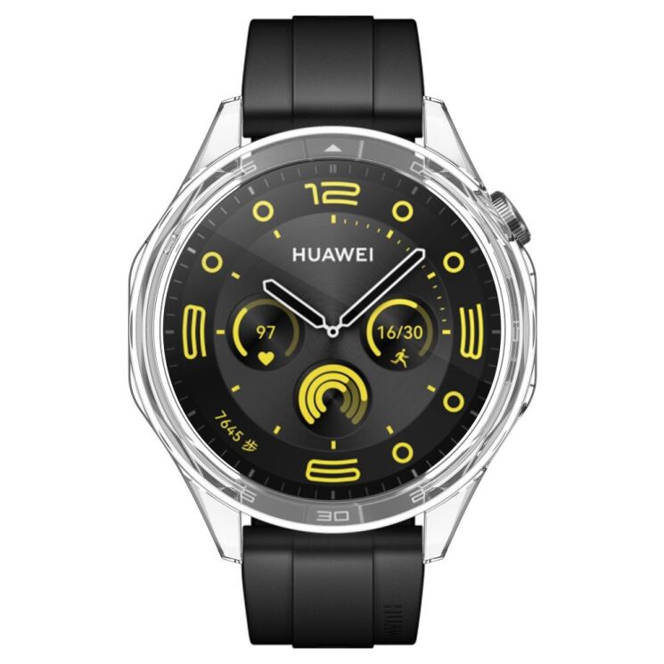 Захисний чохол UniCase Clear Cover для Huawei Watch GT 4 (46mm) - Transparent: фото 7 з 8