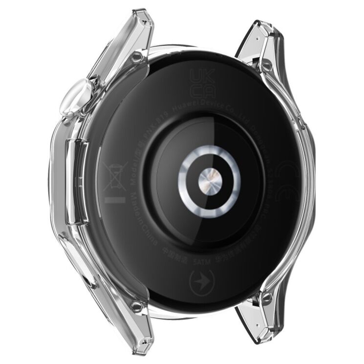 Захисний чохол UniCase Clear Cover для Huawei Watch GT 4 (46mm) - Transparent: фото 5 з 8