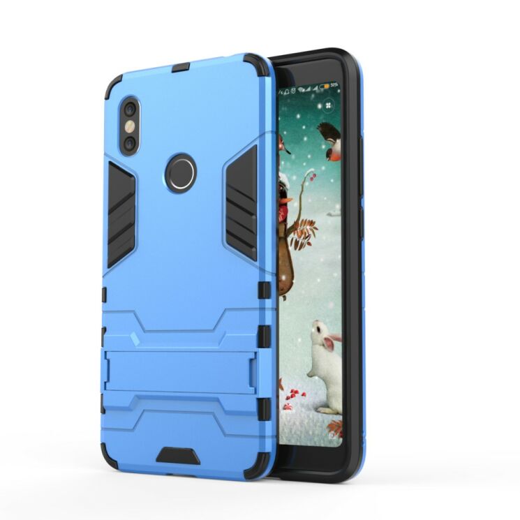 Защитный чехол UniCase Hybrid для Xiaomi Redmi S2 - Blue: фото 2 из 5