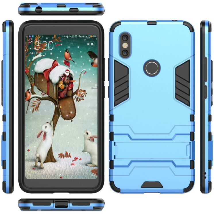 Защитный чехол UniCase Hybrid для Xiaomi Redmi S2 - Blue: фото 4 из 5