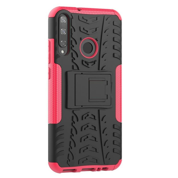 Протиударний чохол UniCase Hybrid X для Huawei P40 Lite E - Rose: фото 6 з 15