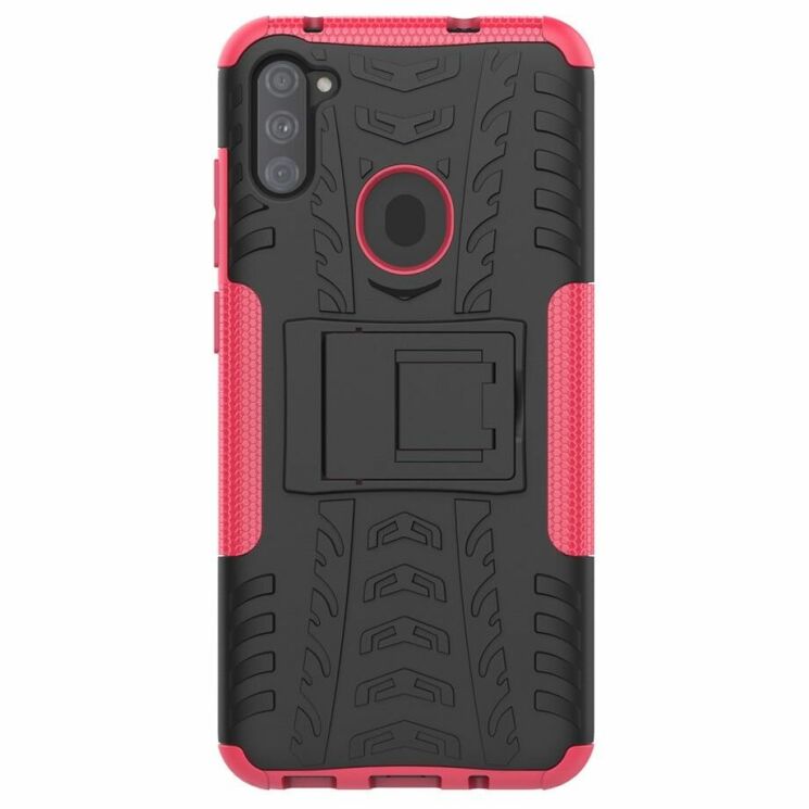 Противоударный чехол UniCase Hybrid X для Samsung Galaxy A11 (A115) - Rose: фото 4 из 10