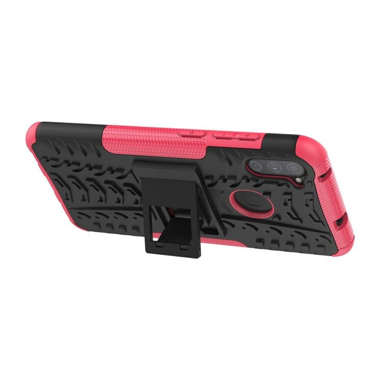 Противоударный чехол UniCase Hybrid X для Samsung Galaxy A11 (A115) - Rose: фото 7 из 10