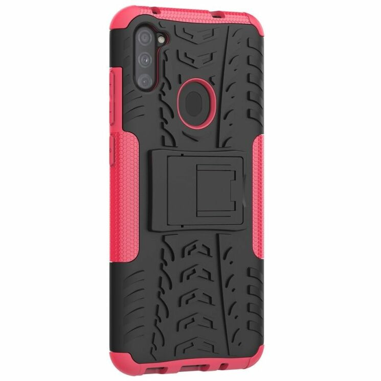 Противоударный чехол UniCase Hybrid X для Samsung Galaxy A11 (A115) - Rose: фото 6 из 10