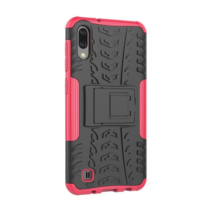 Противоударный чехол UniCase Hybrid X для Samsung Galaxy M10 (M105) - Rose: фото 8 из 9