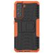 Защитный чехол UniCase Hybrid X для Samsung Galaxy S21 FE (G990) - Orange (230630O). Фото 7 из 16