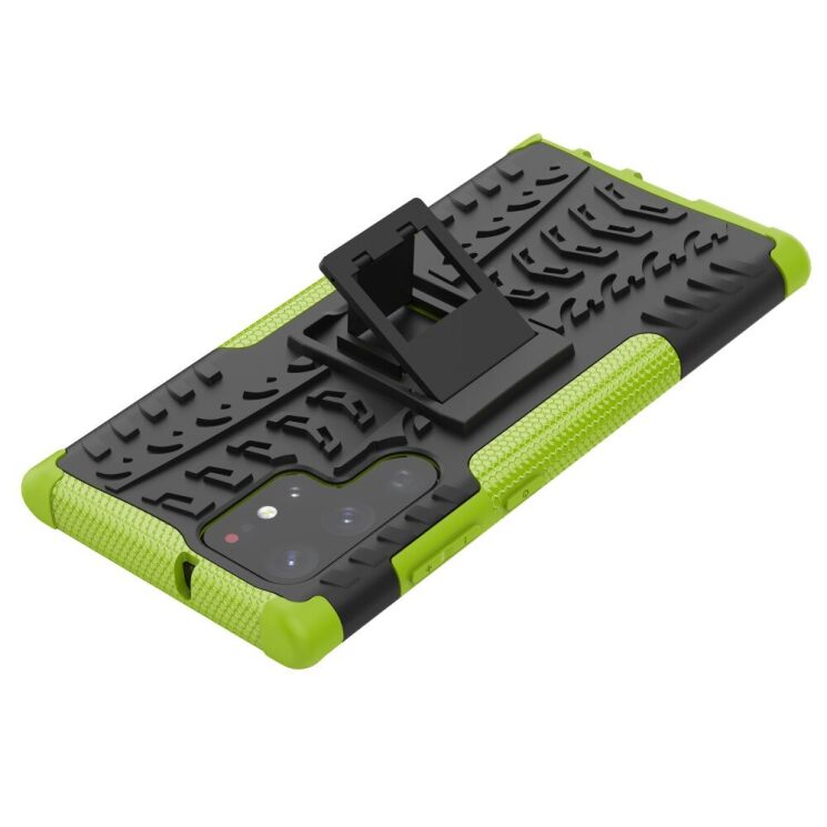Защитный чехол UniCase Hybrid X для Samsung Galaxy S22 Ultra - Green: фото 6 из 17