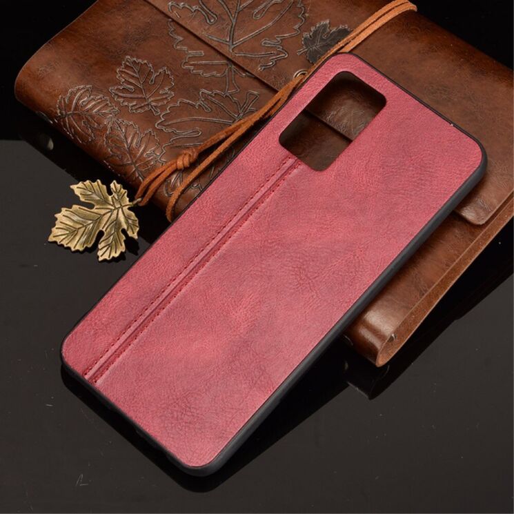 Защитный чехол UniCase Leather Series для VIVO V21e - Red: фото 6 из 14