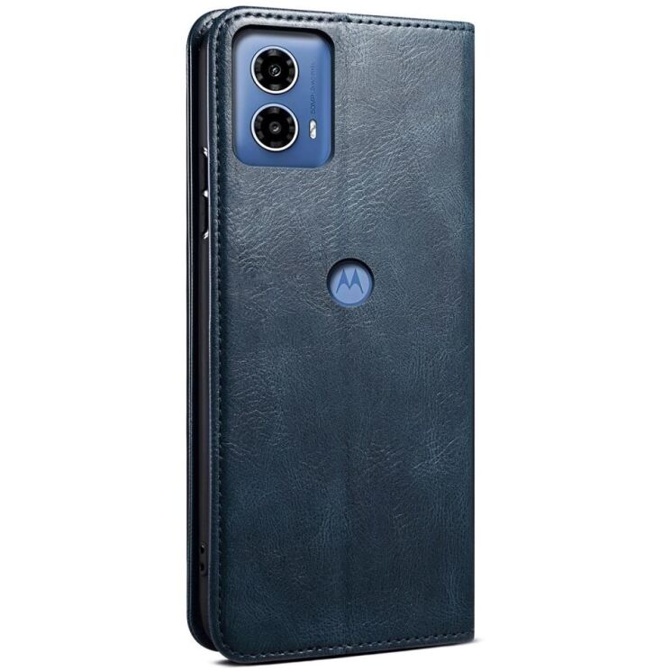 Защитный чехол UniCase Leather Wallet для Motorola Edge 50 Fusion - Blue: фото 6 из 6