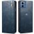 Защитный чехол UniCase Leather Wallet для Motorola Edge 50 Fusion - Blue: фото 1 из 6