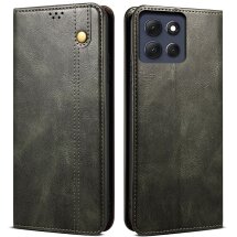 Захисний чохол UniCase Leather Wallet для Motorola Moto G86 - Green: фото 1 з 6