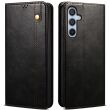 Защитный чехол UniCase Leather Wallet для Samsung Galaxy S24 FE (S721) - Black (367504B)