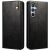 Защитный чехол UniCase Leather Wallet для Samsung Galaxy S24 FE (S721) - Black: фото 1 из 6
