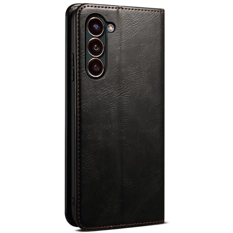 Защитный чехол UniCase Leather Wallet для Samsung Galaxy S24 Plus - Black: фото 7 из 8