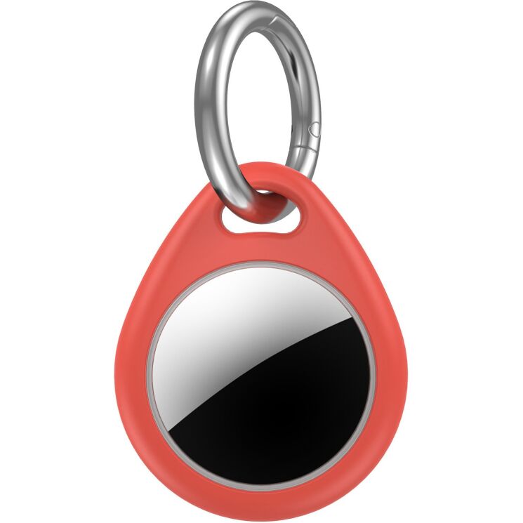 Защитный чехол UniCase Lock Clip для Apple AirTags - Red: фото 1 из 2