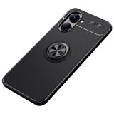 Защитный чехол UniCase Magnetic Ring для OPPO A17 / Realme C33 - Black: фото 1 из 12