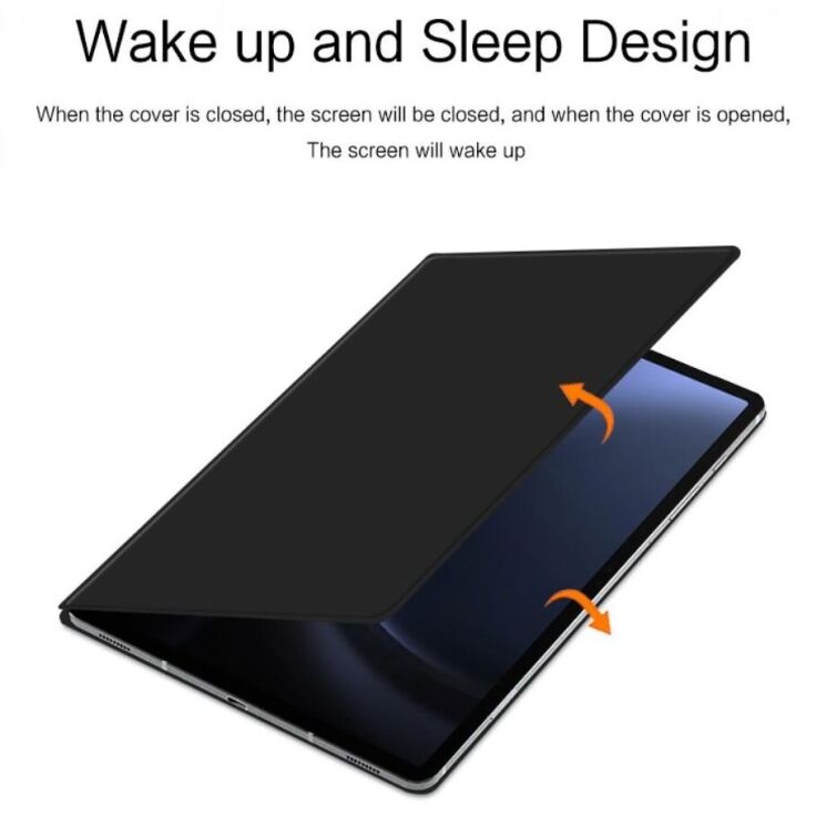Защитный чехол UniCase Magnetic Stand для Samsung Galaxy Tab S9 FE (X510/516) / Tab S10 FE (X520/526) - Black: фото 4 из 6
